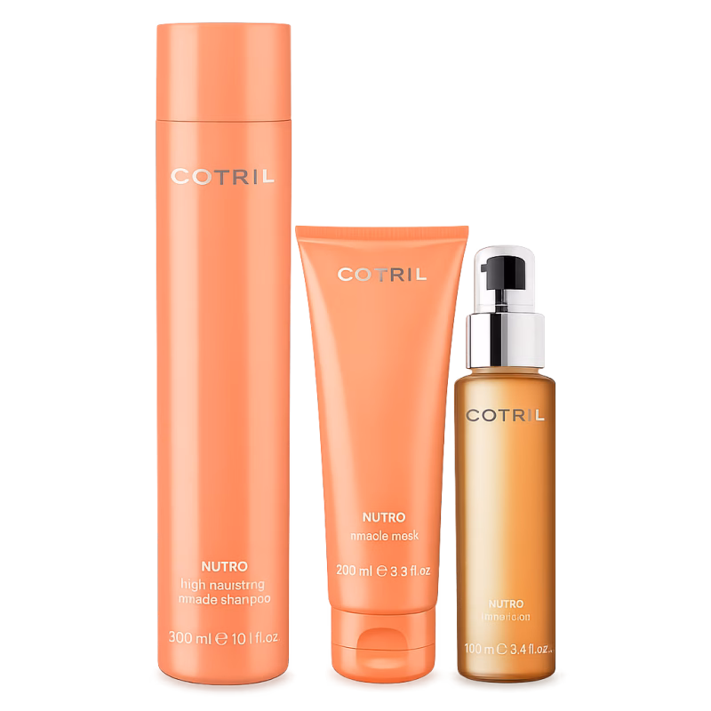 Cotril Nutro Pack (Shampoo 300ml+Máscara 200ml+Óleo 100ml))