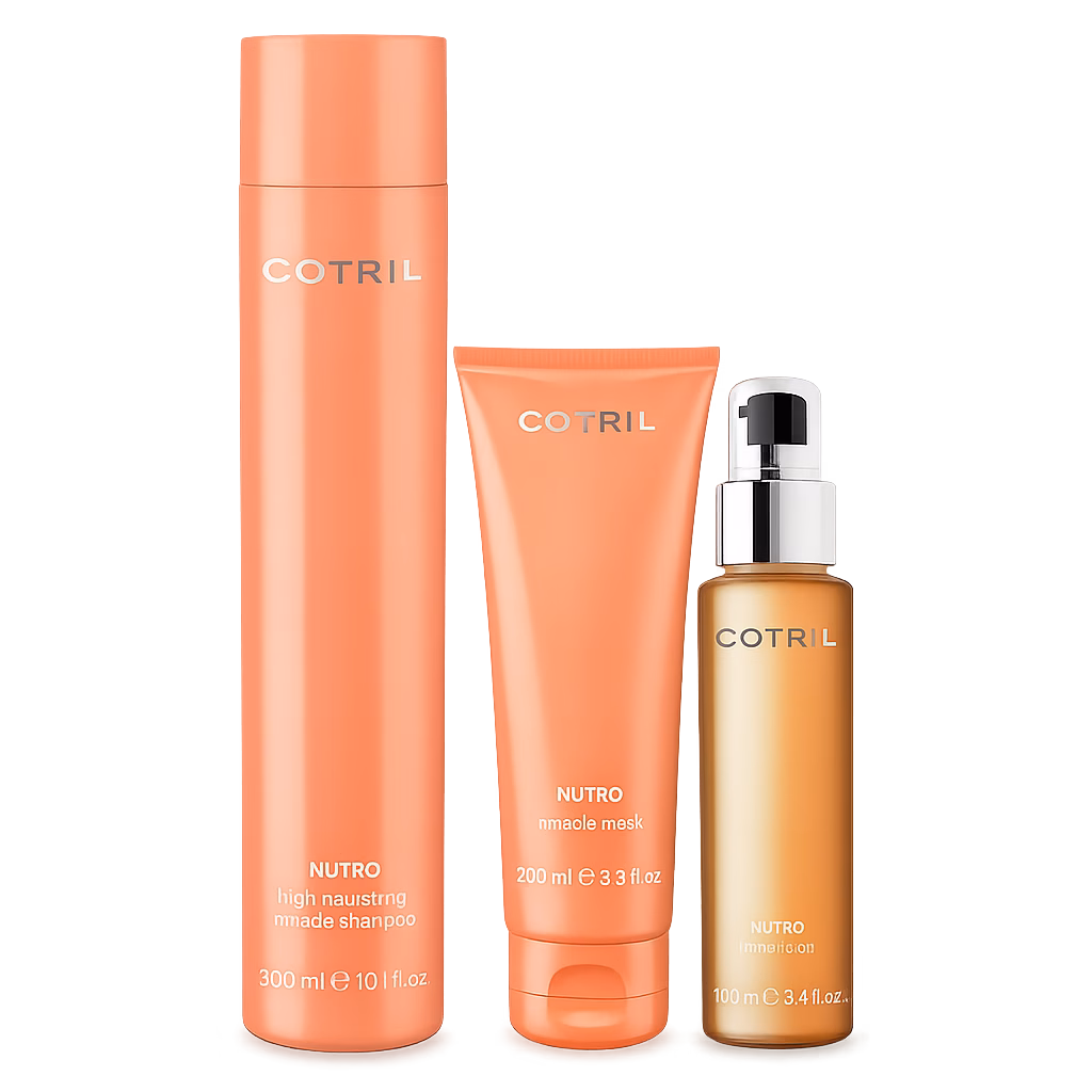 Cotril Nutro Pack (Shampoo 300ml+Máscara 200ml+Óleo 100ml))