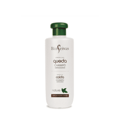 Bioseivas Queda - Shampoo 300ml Com extratos de origem vegetal e mineral, o champô ajuda a evitar a queda, contribuindo para o fortalecimento e desenvolvimento de um cabelo robusto. %%title%%