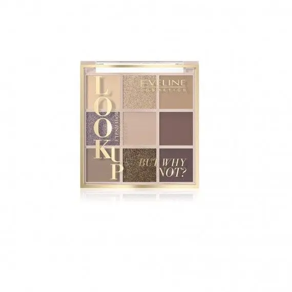 Eveline Eyeshadow Palette Look Up But Why Not 9 Colours
