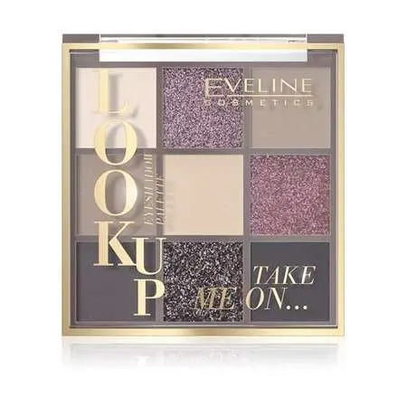 Eveline Eyeshadow Palette Look Up Take Me On 9 Colours