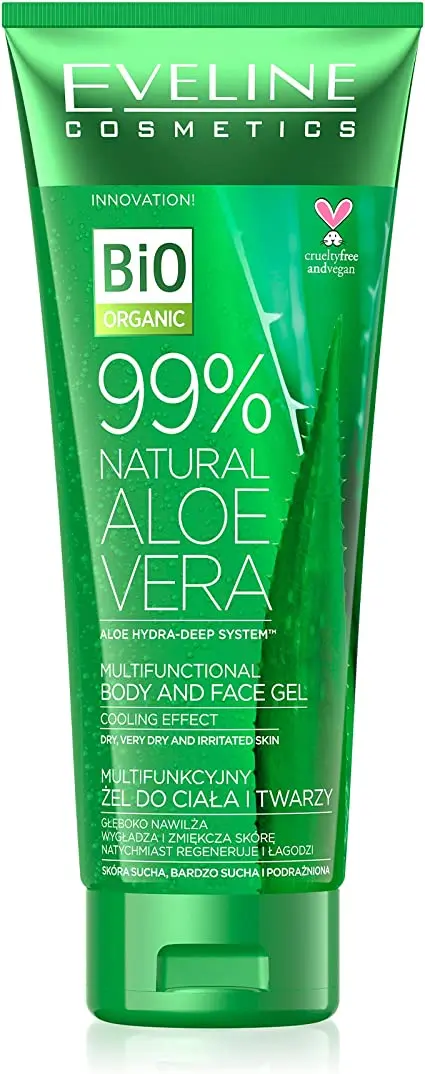 Eveline 99% Natural Aloe Vera Body&Face Gel 250ml