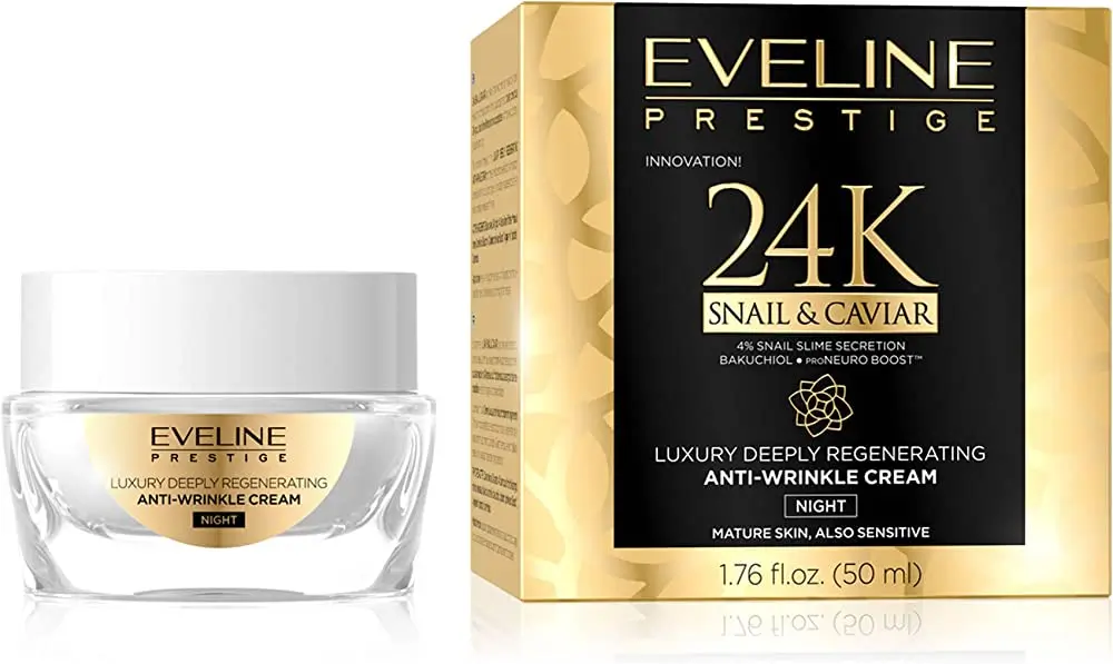 Eveline Prestige 24k Snail&Caviar Nigth Cream 50ml