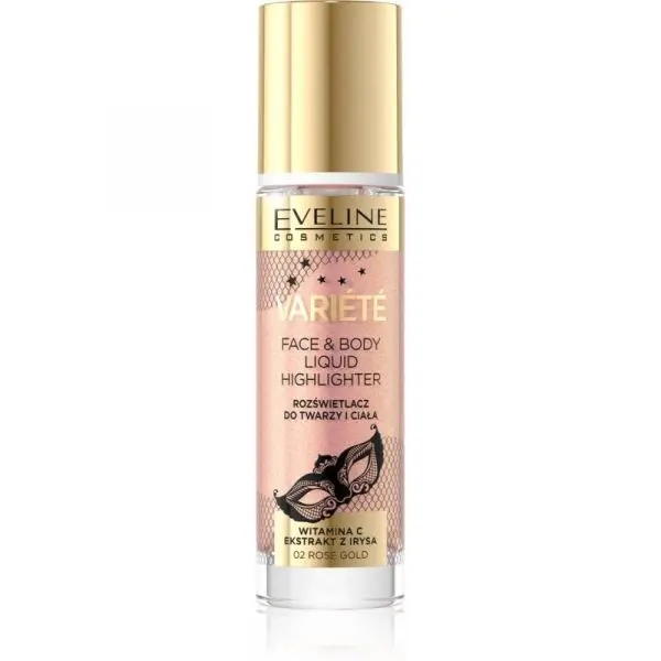 Eveline Highlighter Variete Liquid 02 Rose Gold