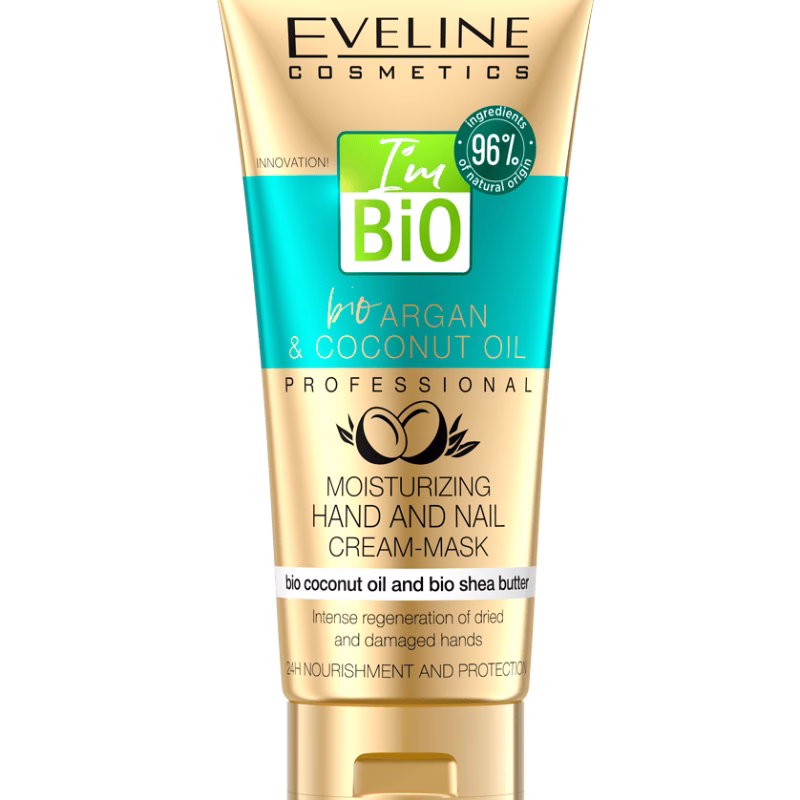 Eveline Hand Cream Bio Argan&Coconut Oil Cream Mask 100ml