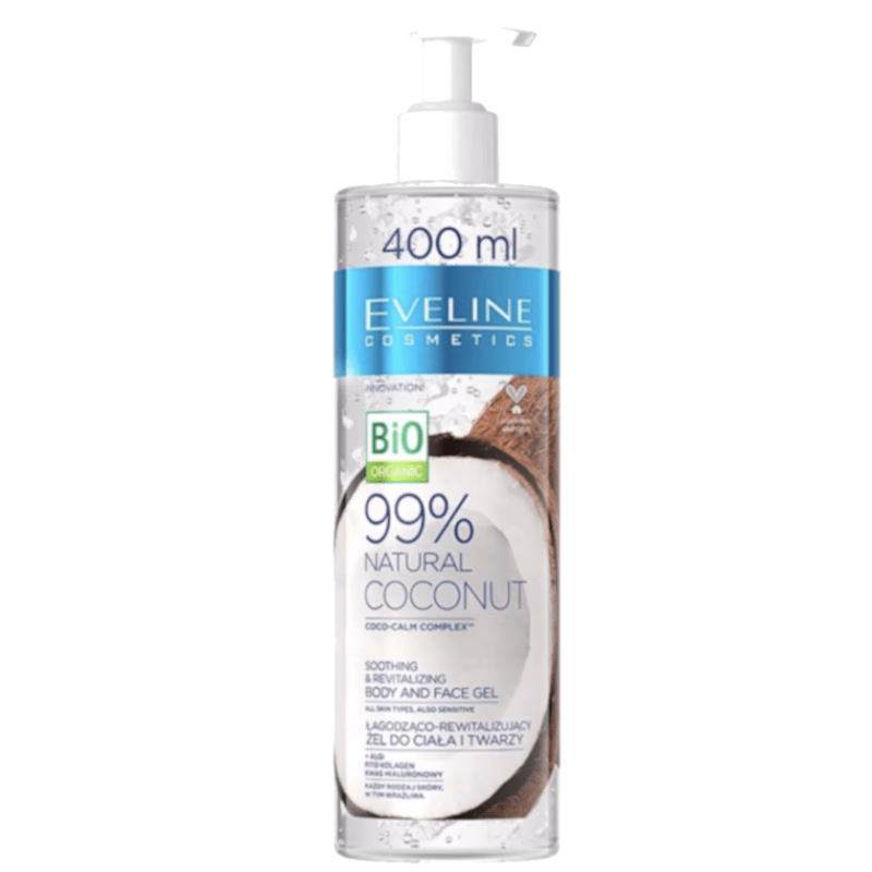 Eveline Creme Corporal 99% Natural Coconut 400ml