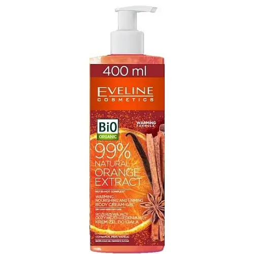 Eveline Creme Corporal 99% Natural Orange 400ml