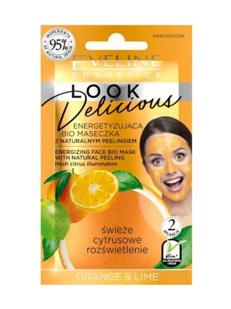 Eveline Look Delicious Mask Orange Lime
