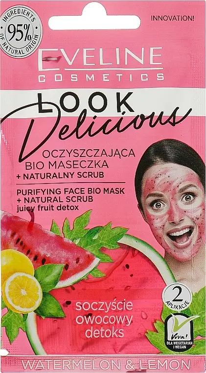Eveline Look Delicius Mask Watermelon Lemon