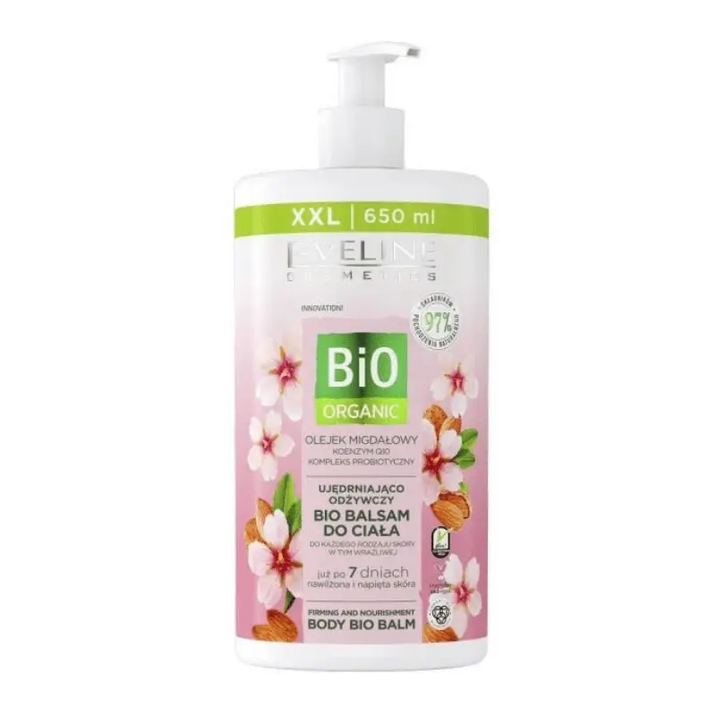 Eveline Bio Organic Firming&Nourishment Body Balm Almond Oil 650ml