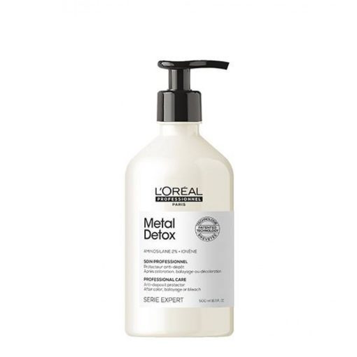 L'ORÉAL METAL DETOX CONDICIONADOR PARA CABELO DANIFICADO 500ML