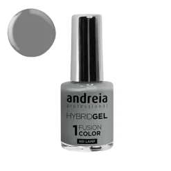 Andreia - Verniz Hybrid Gel Fusion Color H4 Cinza Escuro