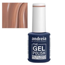 Andreia The Gel Polish - G04 Glitter Rosa E Dourado