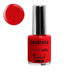 Andreia - Verniz Hybrid Gel Fusion Color H89 Vermelho Atrevido