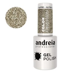 Andreia - Verniz Gel Best Of OB1 Glitter Champagne