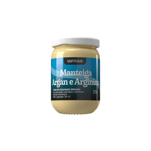 Soft Hair Manteiga Argan e Arginina 220g