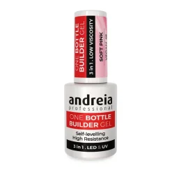 Andreia - One Bottle Gel Construção 3 Em 1 Baixa Viscosidade Soft Pink