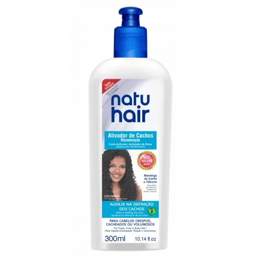 NatuHair - Manutenção Ativador de Cachos 300ml