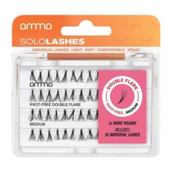 Amma Sololashes Pestanas Postiças Sem Nó Double Flare M