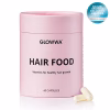 Glowwa hair food - Vitaminas para queda de cabelo 60 capsulas