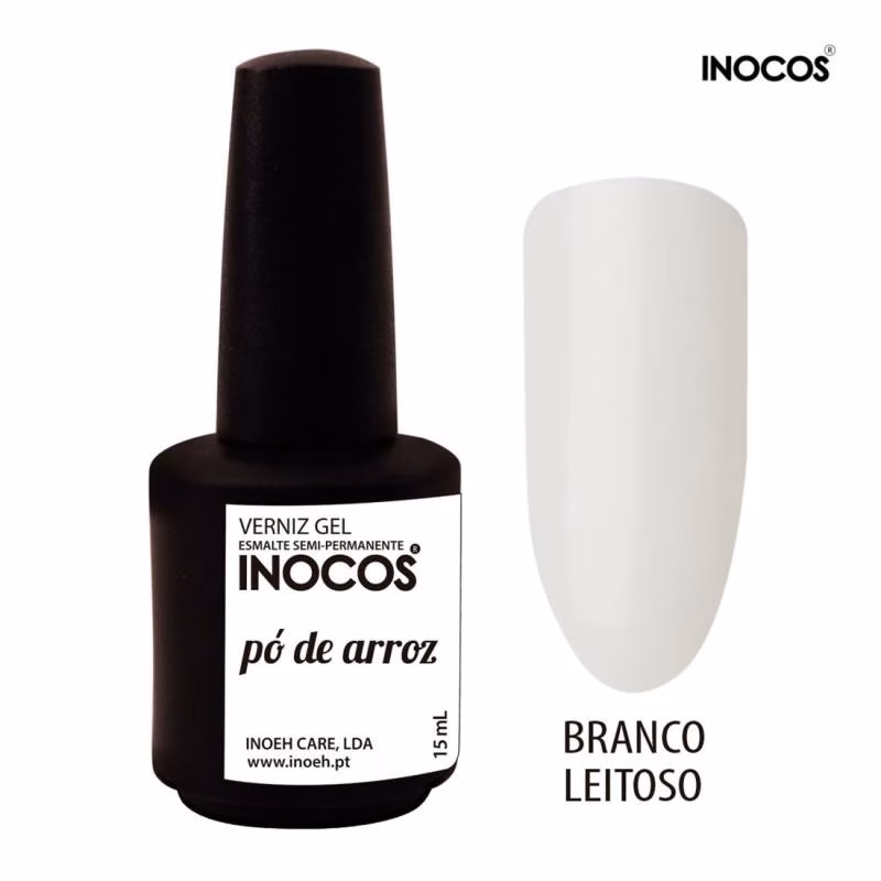 Excelente acabamento Alta durabilidade Fácil de aplicar e simples de remover Mantém as unhas naturais saudáveis Secagem rápida em lâmpada UV ou LED Duração prolongada A saúde das suas unhas é algo primordial para a INOCOS: uma marca portuguesa que traz ampla diversidade de cores e efeitos para as mulheres mais exigentes e para as profissionais que querem oferecer o que há de melhor no mercado. Descubra a qualidade do VERNIZ GEL INOCOS PÓ DE ARROZ e mantenha suas unhas saudáveis e brilhantes. Experimente já e apaixonar-se-á!