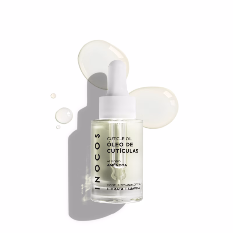 Prático e fácil de usar, é um item essencial para quem deseja um cuidado diário completo para as mãos e unhas. Experimente e sinta a diferença na saúde e beleza das suas unhas! Modo de uso: Após a finalização da unha aplicar 1 gota de Óleo de Cutículas junto à cutícula e massajar até que seja absorvido. Com o Óleo de Cutículas INOCOS Amêndoa, ter as cutículas saudáveis nunca foi tão fácil. Detalhes: Quantidade: 15ml