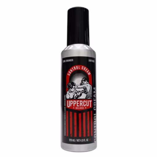 Uppercut Control Cream 120ml é um creme modelador leve, à base de água, desenvolvido especialmente para realçar a textura natural de todos os tipos de cabelo, com destaque para cabelos encaracolados e ondulados. A sua fórmula rica em hidratação proporciona uma fixação leve e quase impercetível, perfeita para controlar o frizz, definir e acentuar os caracóis, e dar um aspeto saudável e natural ao cabelo. O acabamento é de brilho baixo, mantendo sempre um visual natural e moderno. Com fragrância subtil de camurça e sândalo, oferece uma experiência sensorial agradável durante a aplicação.