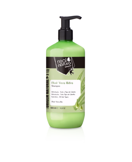 Real Natura Aloé Vera Hidra Shampoo sem Sal 500ml