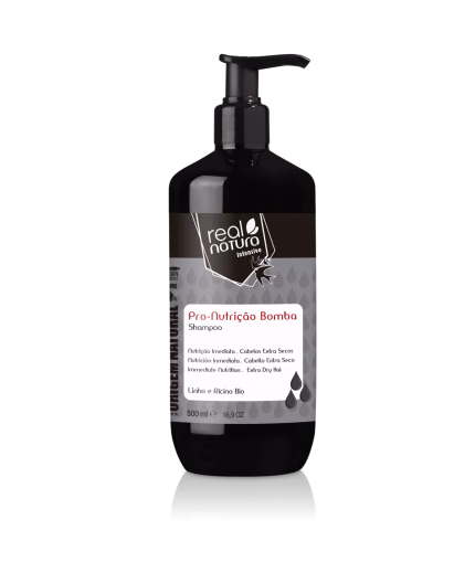 Real Natura Pro-Nutrição Bomba Shampoo sem Sal 500ml