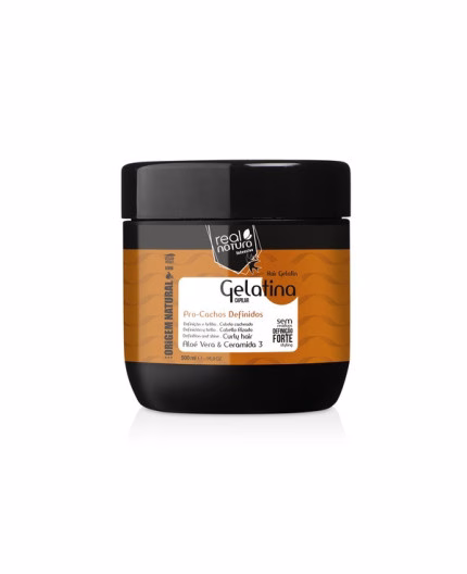 Real Natura Gelatina Capilar Pro-Cachos Definidos 500ml