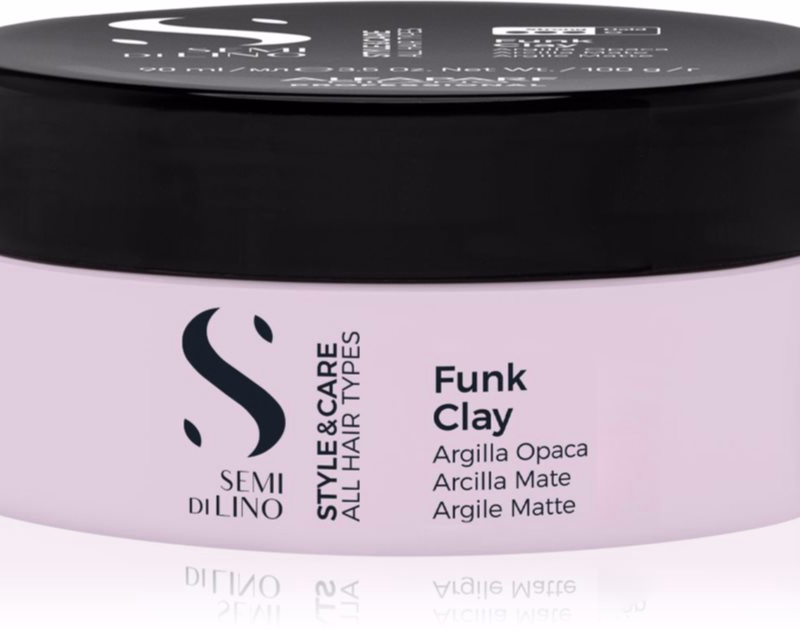 Alfaparf Milano Semi Di Lino Style & Care Funk Clay 90ml