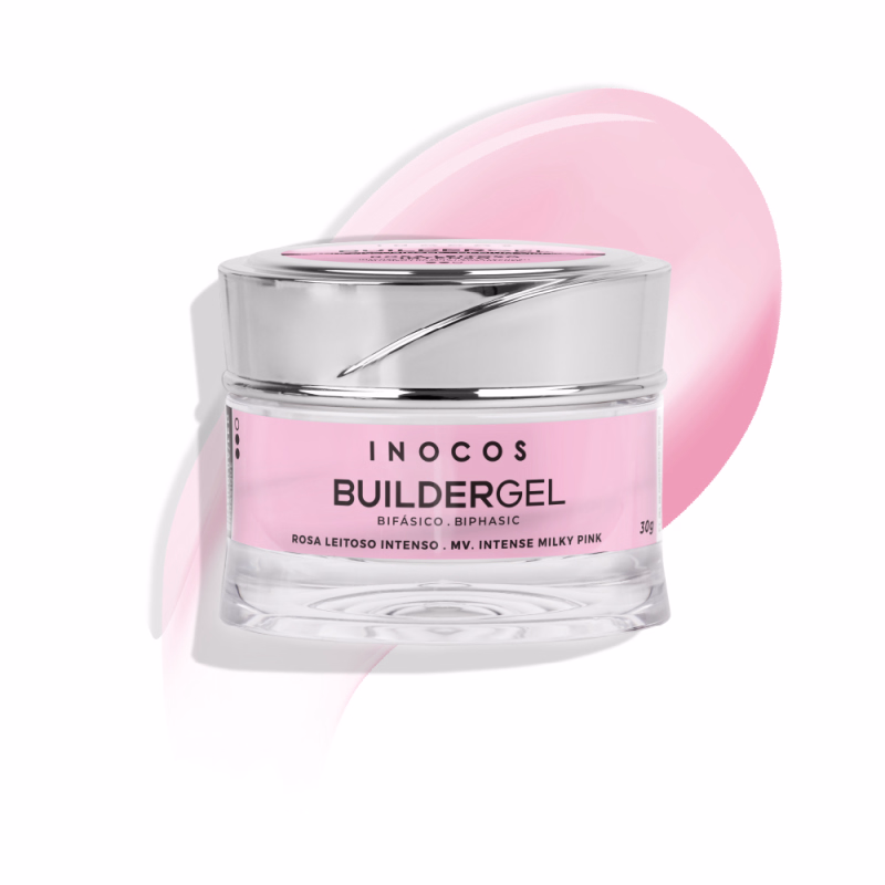 Gel de Construção Autonivelante e Bifásico de Média Viscosidade REF. 81.01.042 Cor de Builder Gel Rosa Leitoso Intenso 30g O Builder Gel Rosa Leitoso Intenso é perfeito para uma construção super resistente. Com uma espessura densa, este gel é bifásico e de média viscosidade. Detalhes: Produto Vegan Quantidade: 30g UV 120s | LED 60s