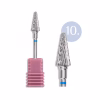Broca Cónica INOCOS perfeita para limpar o interior da unha. REF. 93.07.010 A Broca Cónica é ideal para limpar o interior da unha e a linha da cutícula. É perfeita para suavizar superfícies. Ponteira de Drill revestida em carbono e com grão médio. Detalhes: 4,5 x 13mm MAX 60.000 RPM