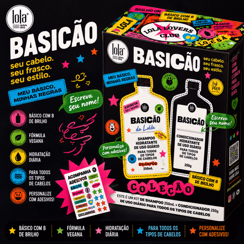 Kit Basicão Lola Lovers Club