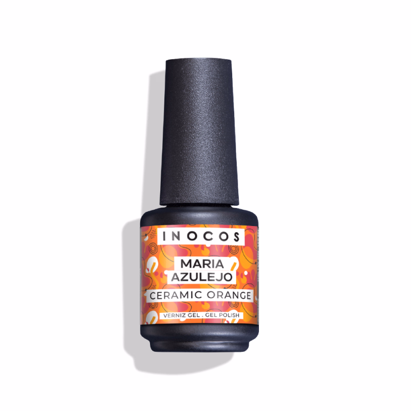 REF. 91.18.475 Apresentamos-te o Verniz Gel INOCOS Maria Azulejo da Coleção As Marias. Cor Laranja Ceramico Detalhes: Verniz Gel Vegan Quantidade: 15ml Modo de uso: Após a aplicação da Base, aplica uma ou duas camadas finas de Verniz Gel. Catalisa em Lâmpada UV (120s) ou LED (60s). PRECAUÇÕES: USO PROFISSIONAL. EVITAR CONTACTO COM A PELE, PODE PROVOCAR REAÇÃO ALÉRGICA. LER AS INSTRUÇÕES DE USO. MANTER FORA DO ALCANCE DAS CRIANÇAS. ARMAZENAR FECHADO, SEM EXPOSIÇÃO À LUZ.