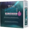 TAHE - FITOXIL PACK ANTIQUEDA Programa anti-queda de cabelo Com citocinas, bioestimulinas, etil pantenol, magnésio, germe de trigo, proteínas de soja e aminoácidos. Shampoo 300ml: Especialmente indicado para parar a queda de cabelo, seja como tratamento isolado ou como complemento a outros tratamentos antiqueda. Além de retardar a queda de cabelo, ele estimula o crescimento e atua com todas as propriedades de um shampoo de beleza. Usado frequentemente e pH 5,5 adequado para cabelo. Tratamento 6x10ml: Combinação poderosa de ingredientes ativos que garante nutrição e saúde do cabelo, melhorando a densidade, prevendo a queda de cabelo em homens e recuperando os folículos em mulheres. O objetivo do FITOXIL é estimular e proteger o bulbo capilar e a derme que o cerca, para prevenir e impedir a queda excessiva de cabelo. CONCENTRADO: 2 APLICAÇÕES POR FRASCO.