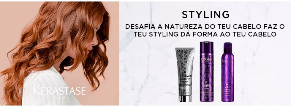 Kérastase Styling – Produtos Profissionais para Modelação e Finalização do Cabelo