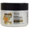 TAHE - MIRACLE GOLD ANTI FRIZZ MÁSCARA CABELOS GROSSOS 300ML Milagre anti-frizz Com Queratina, óleo de Argão e extrato de Camomila. Máscara antiencrespamento, disciplina os cabelos encrespados e grossos. Nutre profundamente, controla o encrespamento deixando o cabelo extremamente suave e com um brilho duradouro. Não deixa o cabelo pesado. Aplicar a quantidade necessária no cabelo lavado e húmido. Massajar com a ponta dos dedos e deixar atuar 2 minutos. Passar abundantemente por água. Usar 2 vezes por semana.