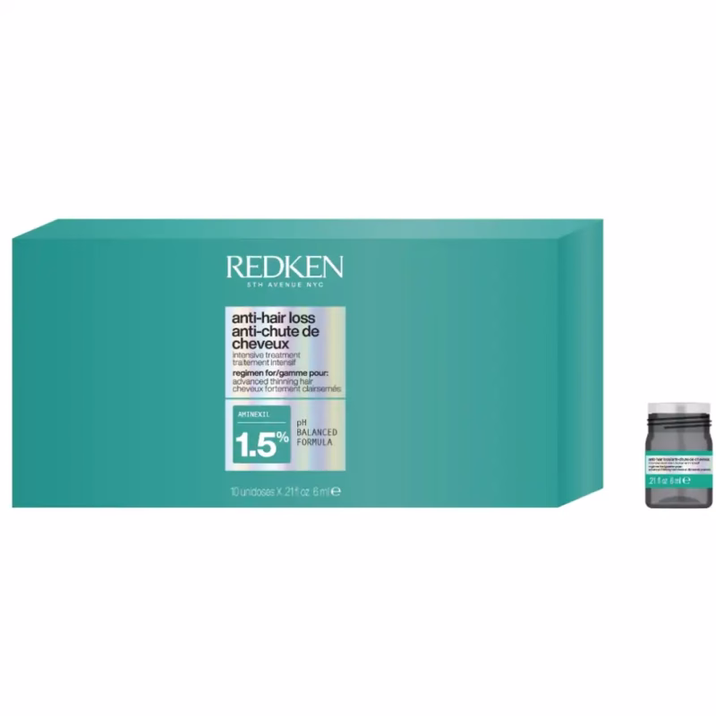 Redken Acidic Grow Full System Tratamento Intensivo Antiqueda Aminexil 10x6ml
