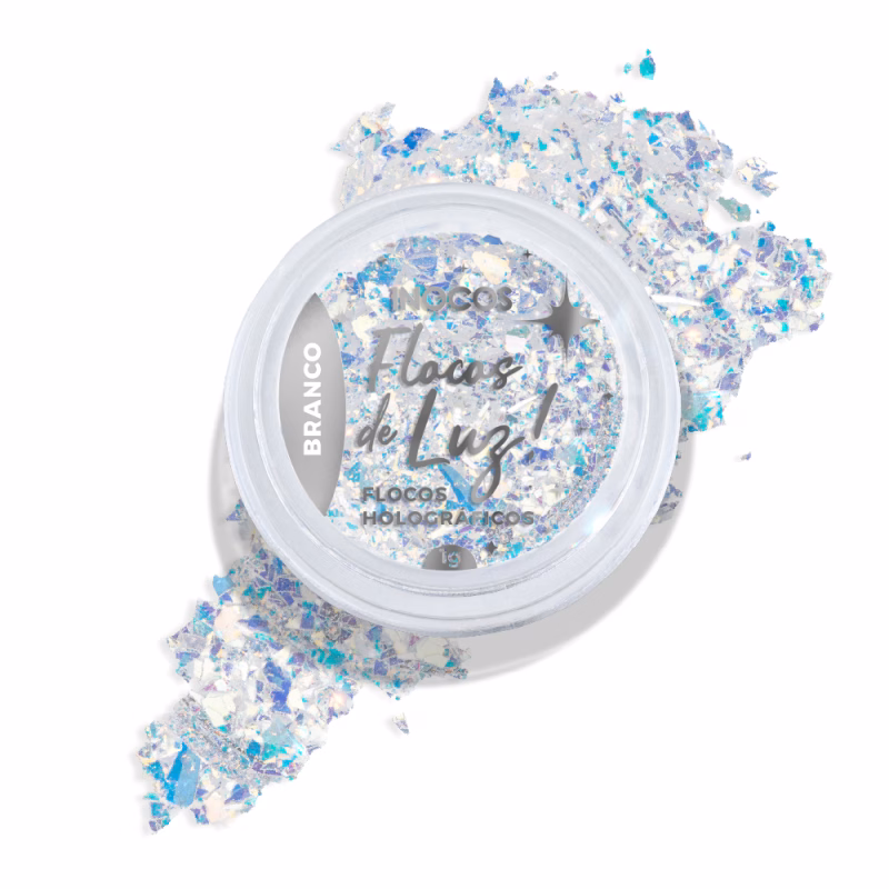 INOCOS - FLOCOS DE LUZ BRANCO Flocos de Luz Branco para encapsular e nail art REF. 93.03.072 Apresentamos-te os Flocos de Luz INOCOS Brancos da Coleção Carol Carvalho. Os Flakes são perfeitos para nail art e para encapsular. Cor Branco. Detalhes: Quantidade: 1g