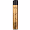 TAHE - STYLING LACA FIXAÇÃO 5 SATIN KERATIN GOLD 400ML Cabelo seco ou danificado Fixa o penteado sem pesar, elimina-se com uma simples passagem de escova, protege o cabelo face à humidade. A Keratina pura protege e ajuda a recuperar os cabelos secos e danificados, proporcionando suavidade e um brilho infinito. As vitaminas A, D, E de alto poder antioxidante e anti radicais livres mantêm e reparam a estrutura do cabelo. Pulverize vários centímetros do cabelo para consertar o penteado.