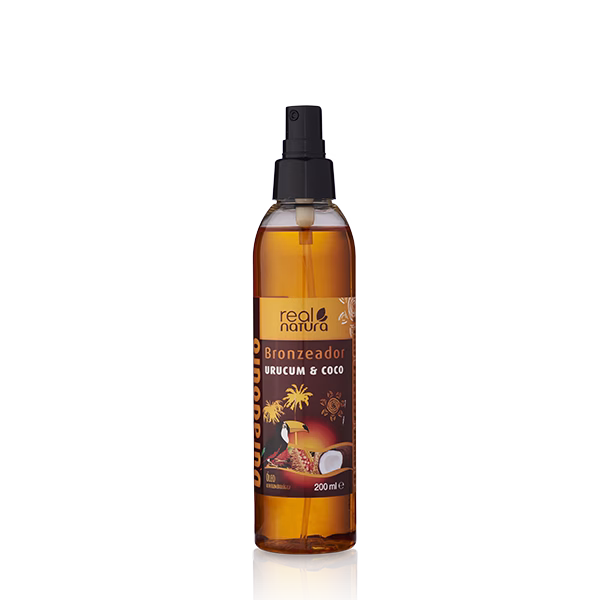 Real Natura - Óleo Bronzeador Urucum + Coco 200ml