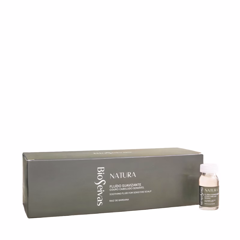 NATURA FLUÍDO SUAVIZANTE COURO CABELUDO SENSÍVEL 12x12ML (COM CAIXA)