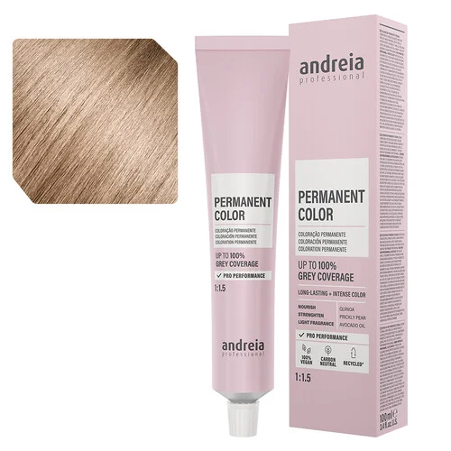 Andreia Coloração Permanente 9.0 Louro Muito Claro Natural
