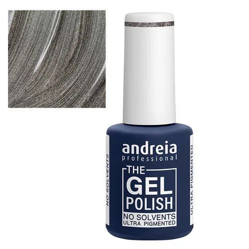 Andreia The Gel Polish - G39 Prateado Metalizado