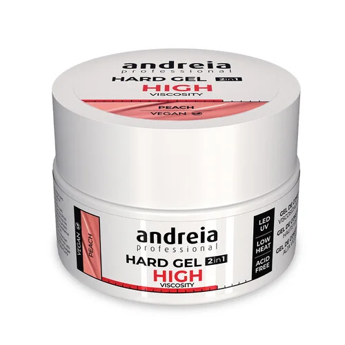 Andreia - Hard Gel 2in1 Gel Construção Alta Viscosidade Peach