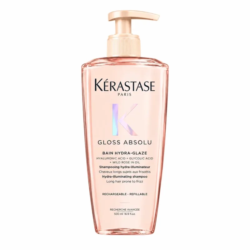 Kérastase Gloss Absolu Bain Hydra-Glaze Recarregável 500ml
