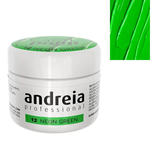 Andreia - Gel Paint 12 Neon Green