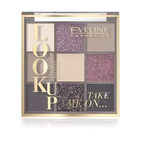 Eveline Eyeshadow Palette Look Up Take Me On 9 Colours