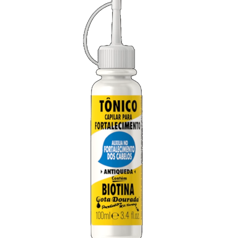 Gota Dourada Tónico Fortalecimento Biotina 100ml